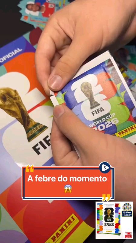 Kit Album copa do do mundo FIFA 2026 Panini + 70 figurinhas oficial #kit #copadomundo #copa #figurinhas #album #shopee