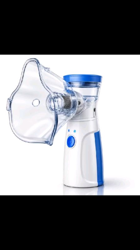 Inalador Nebulizador Mesh Portátil Silencioso Adulto E Infantil Aparelho Inalação Pilha USB