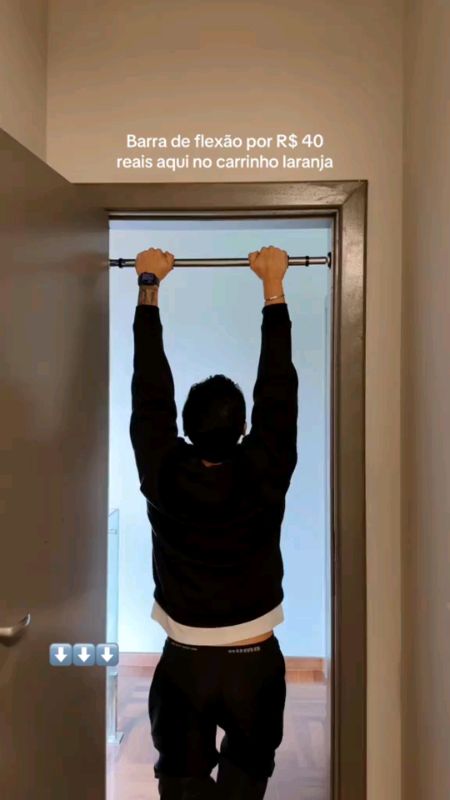 #shopee #shopeevideo #achadinhosshopee #barrafixa #treinoemcasa #academiaemcasa #fitness #calistenia #exercicioemcasa #produtosvirais