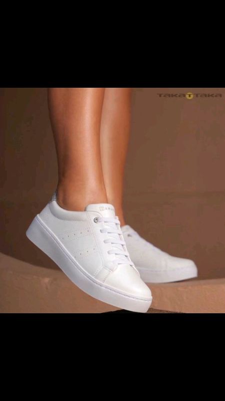 Tênis Feminino Ramarim Branco Casual Original Glitter  Sola Alta #tenisfeminino #tenis