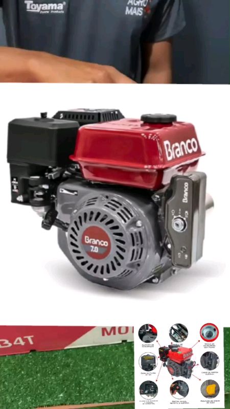 #motor a #gasolina uma ótima #ferramenta para manusear essa #maquina na agricultura.