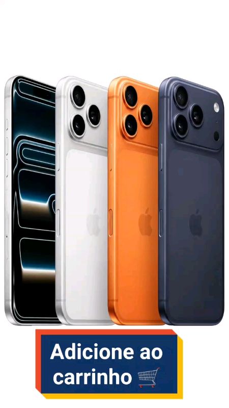 Iphone 17 Pro Max. Adicione a Sacolinha🛍 #iphone #17promax #iphone17
