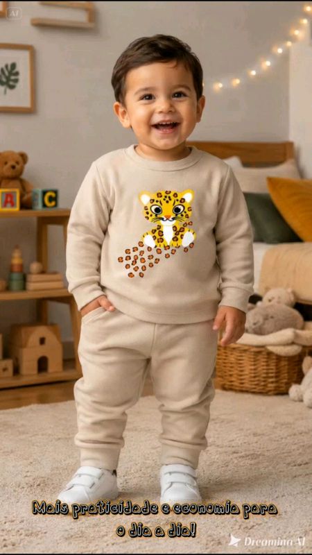 🧸❄️ Kit 4 Peças Conjunto Infantil Menino Soft Inverno#ConjuntoInfantil #PijamaInfantil #RoupaDeInverno #ConjuntoSoft #BebeMenino #ModaInfantil #Inver
