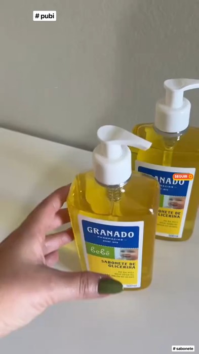 #sabonete #pubi #SABONETELIQUIDO #GRANADO #Glicerina 500ML