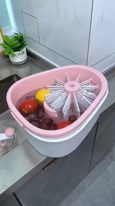 Higienize frutas e verduras de forma rápida e fácil  #CozinhaPrática #VidaSaudável #AchadinhosShopee