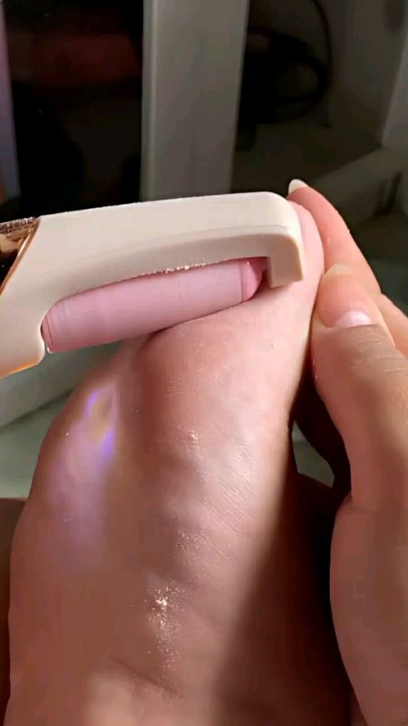 #Costure com cu1ax6p_3m Lixador de Pé Elétrico- Esfoliador Tira Calos Pedicure Portatil Lixa Elimina Calo Usb Pilha