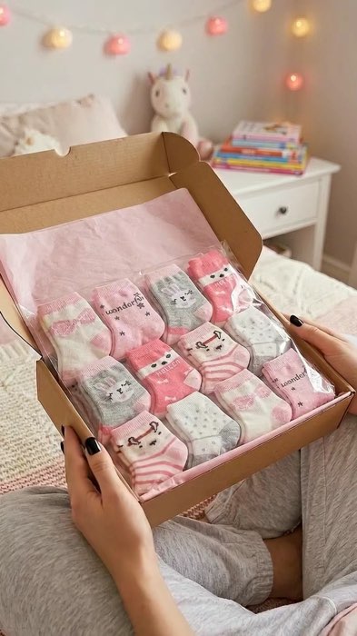 ￼KIT de Meias Infantil Feminina com Algodão - Coloridas e Divertidas Menina #meiasinfantis #meiainfantil #meninastyle #meiascoloridas