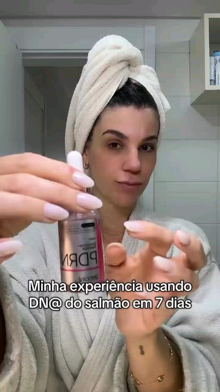 Regenerador facial com DNA de Salmão.