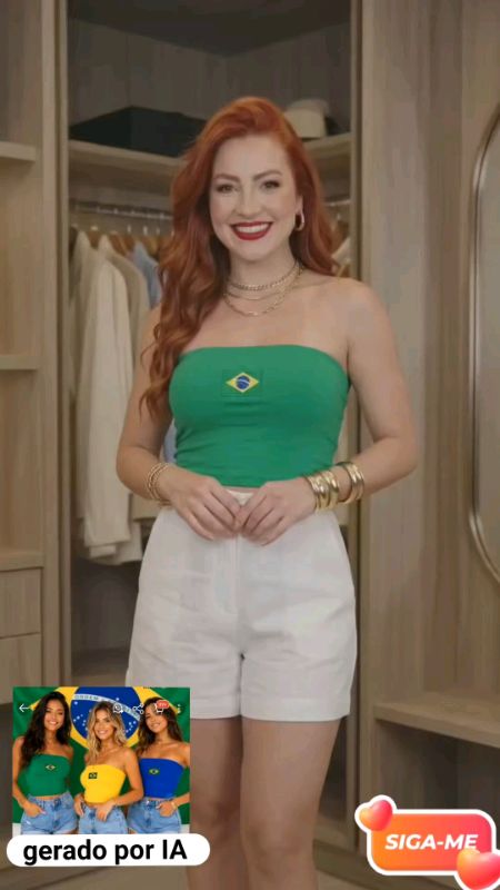 compre agora mesmo ✨#brasil #look #copa #tope #copadomundo #look