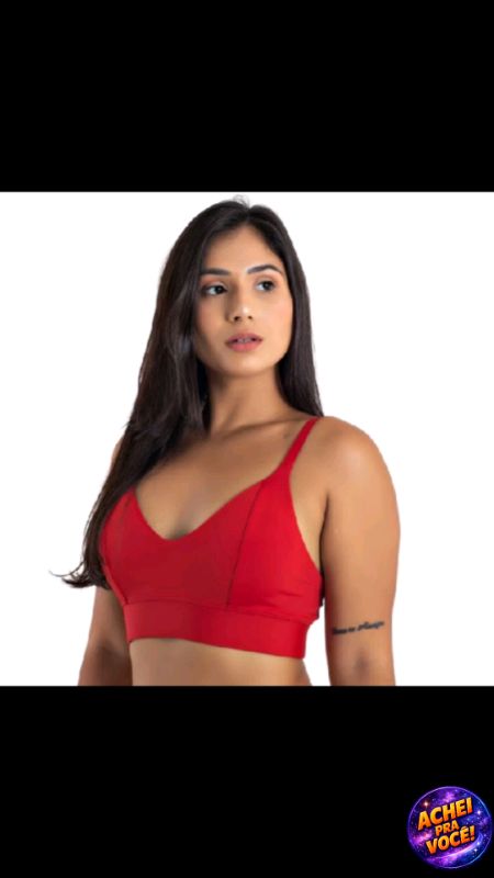 Sutiã Reforçado Top Microfibra Sem Bojo Lingerie Feminino #sutiã #feminino #lingerie #sembojo #microfibra #reforçado #top