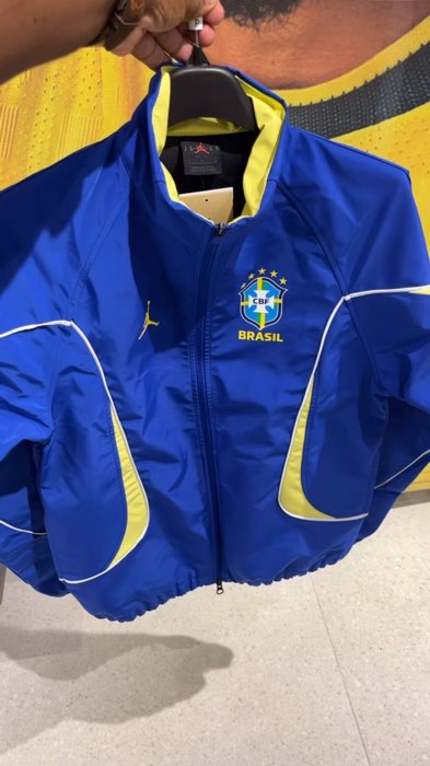 Jaqueta Corta-Vento do Brasil 😍🇧🇷