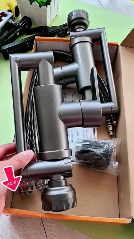 haosin 1080 ° Torneira De Braço Robótico Para Cozinha Chuveiro À Prova De Respingos Banheiro Do Aerador Dois Modos#torneirarobotica