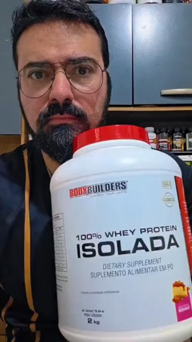 Surreal isso aqui #whey #wheyisolado #suplemento #treino #proteina #protein