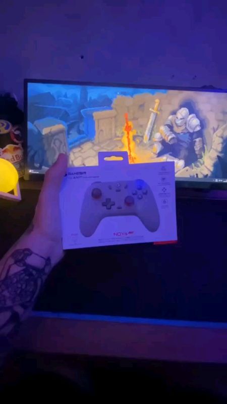 Controle GameSir T4 Nova Lite com conexão sem...