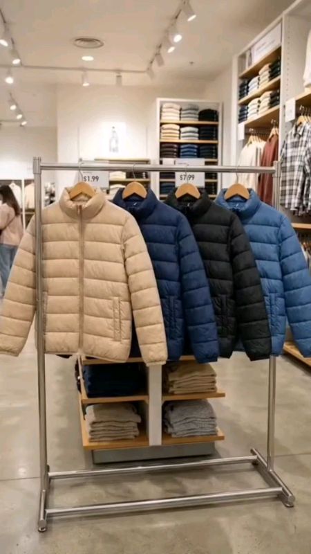 🧥 Chamou atenção essa jaqueta infantil puffer bobojaco sem capuz estilo moderno pro frio #jaqueta #puffer #infantil #inverno #casaco