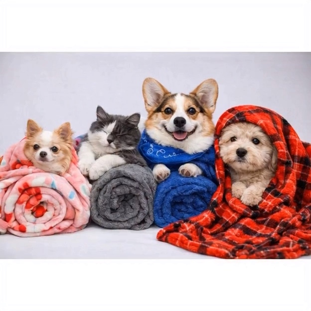￼KIT COM 05 Mantas Soft para PET / Manta multiuso / Coberta para PET#IMPORTANTE #Oferta