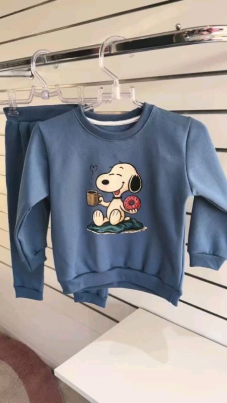 Conjunto moletom infantil - Beagle donuts - Mini Sauro #conjunto #moletom #infantil #beagle #donuts