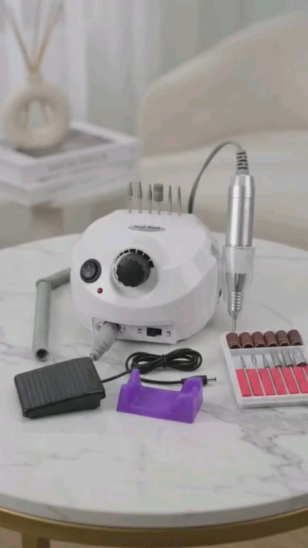 Lixadeira Motor 50.000RPM Nail Drill#massageia #organiza #gira #skincare