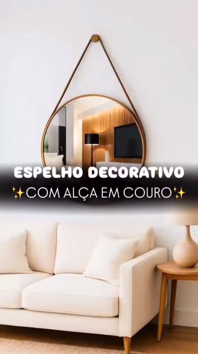 Espelho redondo
