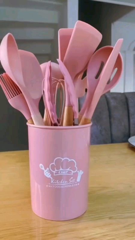 Kit  Jogo de Cozinha Silicone, Utensílio #kitjogodecozinha #utensílios #kitutensiliosilicone