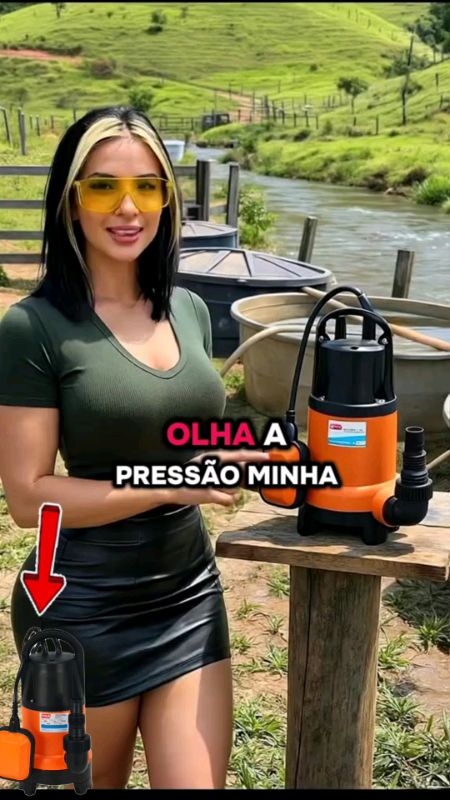 Bomba D' Água Submersível Para Água. #bombadeagua #bombadagua #bombasubmersivel #Água #cisterna