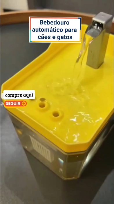 Bebedouro automático para gatos e cachorro #bebedouro #pet #automatico
