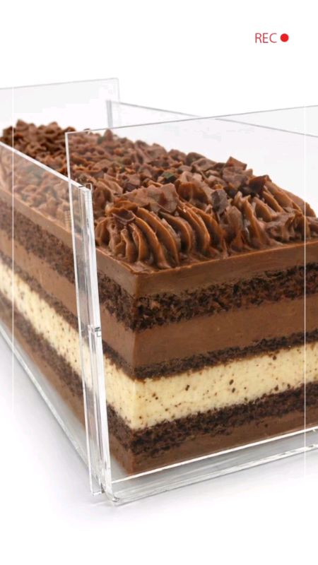 Slice Cake Forma Retangular 30x10x10 Acrílico Confeitaria Fatia Perfeita Bolo #SliceCake #forma #retangular #30x10x10 #acrilico #confeitaria #Fatia