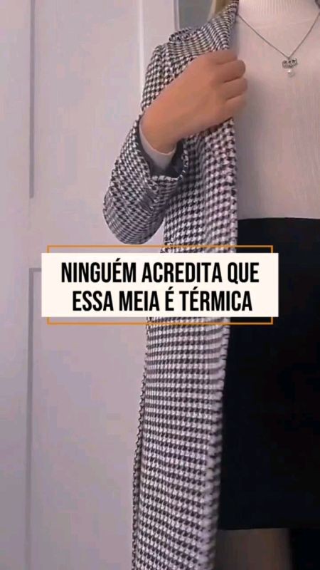 Parece meia fina, mas é térmica ❄️ já pega a sua antes do inverno #meiacalca #meiatermica #lookinverno #jufranca210