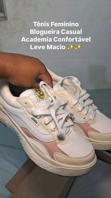 Tênis Feminino Blogueira Casual Academia Confortável Leve Macio #tenisfeminino #tenisacademia #tenisconfortavel