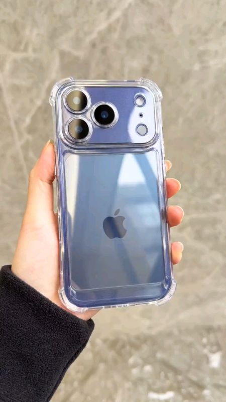 capa transparente anti-impacto para iphone. #capinha #celular #capaiphone #capa17promax #viral #shoppe