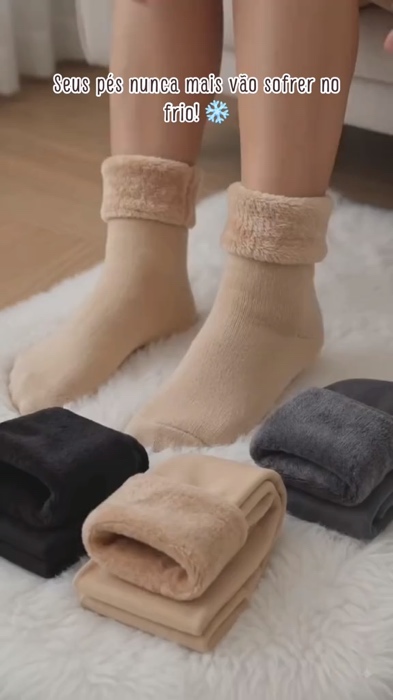 #meiatermica #meiaparaofrio #meia #inverno #termica #2cores