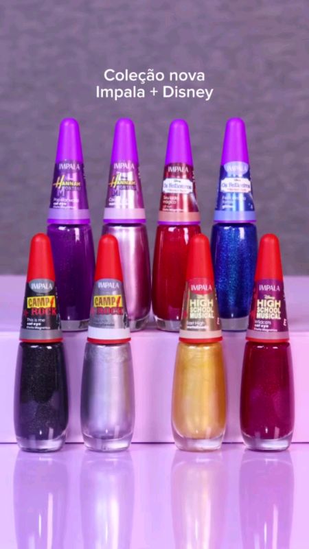 esmaltes Impala Disney Channel #esmalte #unhas #nostalgia