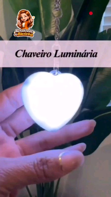 #chaveiroluminaria #chaveiroled