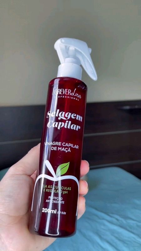 Vinagre de maçã forever liss
