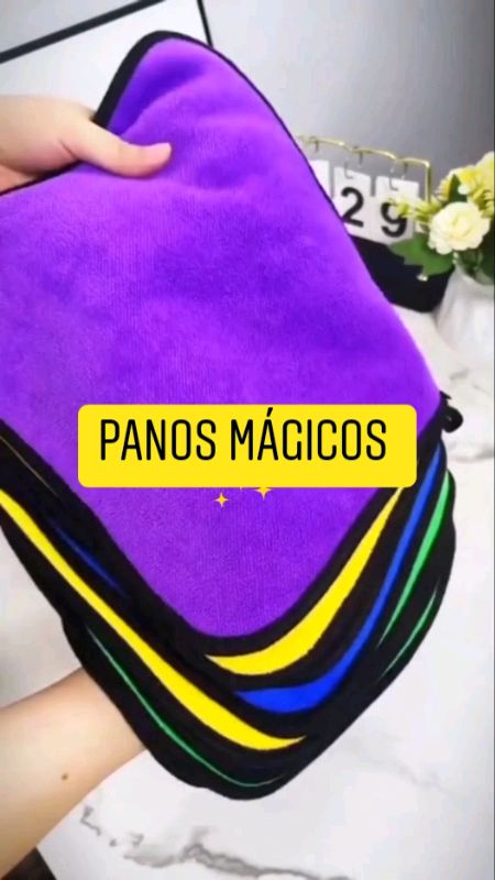 Estou apaixonado por esse panos mágicos #praticidade #panos #limpeza #casa #carro
