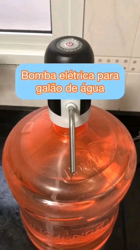 Bomba Elétrica Para Galão de Água #bomba #agua