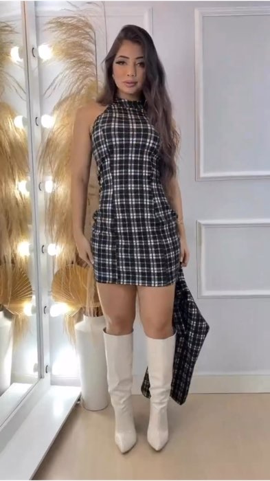 Vídeo ilustrativo de vestido xadrez 🤌🏻 #caipira #arraia #junina #festa