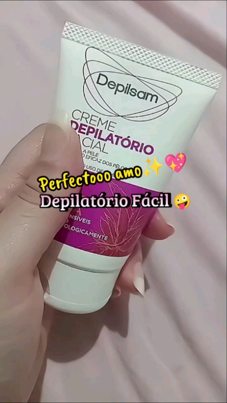 Creme Depilatório Facial Depilsam Aloe Vera 50G 💖✨! Perfeito 💞.#depilatorio #cuidadodiario #storylotus #amo#cosmeticos