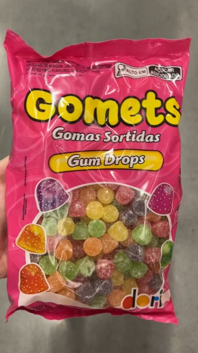 Bala de goma Gomets #bala #baladegoma #gomets #doce #doces