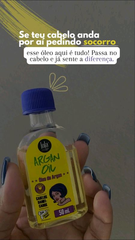 Juroo! o melhor de todos pra aquele dia que seu cabelo decide acordar todo estranho ?✨️ #cabelo #óleocapilar #lola #produtocabelo