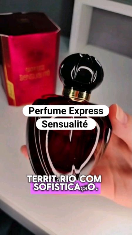Perfume Express Sensualite Energy ✨ #perfume #feminino #sensual #bom #essencia #barato #fragrancia #cheiro #aroma #acheinashopee #presente