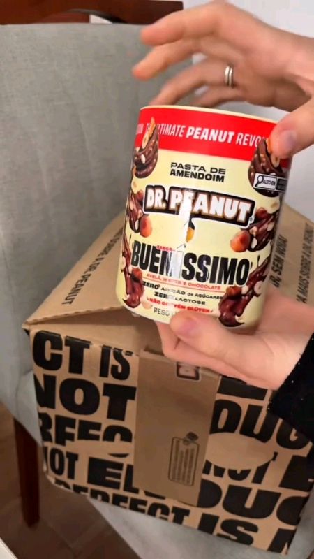PASTA DE AMENDOIM 600G - DR. PEANUT #pastadeamendoim
