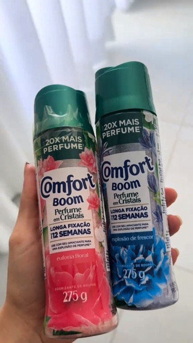 Confort Boom 💥explosão de cheiro! #confort #cristais