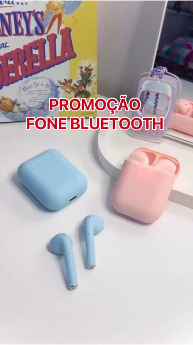 Fone de ouvido Bluetooth 🎧#fonebluetooth #fone #fonedeouvido #promocao #achadinhos #ShopeeVideo #ouvido