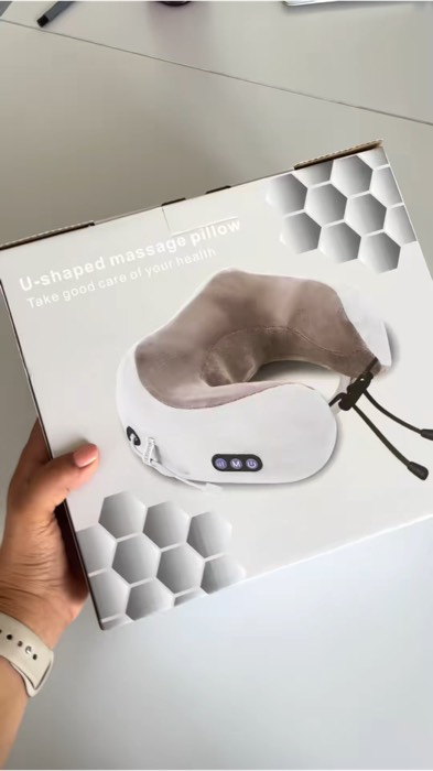 ✨Massageador de pescoço. Ideal para aliviar dores no pescoço. Depois de um dia cansativo ou uma noite mal dormida. 🛏️#massageador  #DorNoPescoço