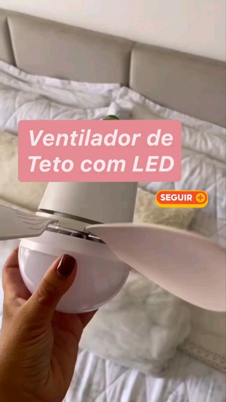ventilador de teto com led e controle remoto #ventiladordeteto  #ventiladorcomled #ventiladorcomcontrole