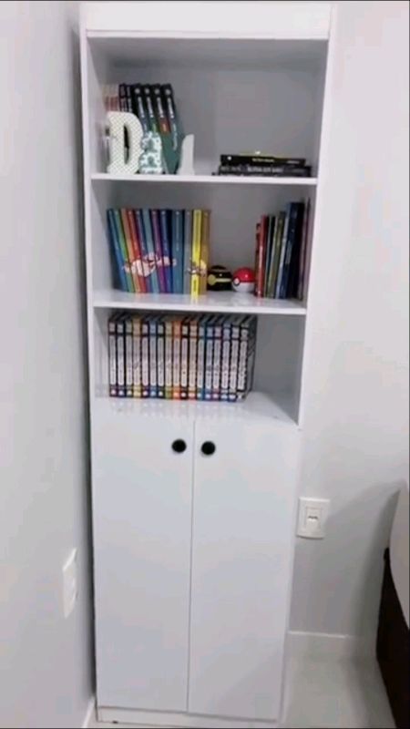 Estante livro prateleira guarda livros armário multifuncional #armario #estante #estantedelivros