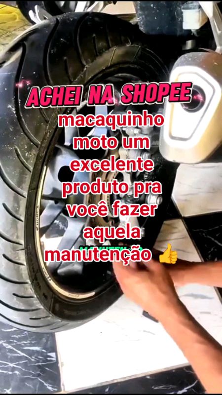 cavalete manutenção macaquinho moto, um produto que vêio para ajudar na manutenção de sua moto #macaquinho #Manutenção #moto #praticidade #ferramenta