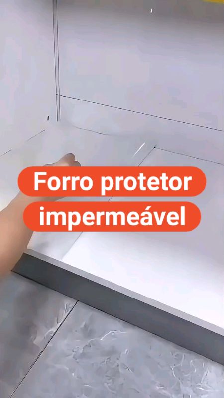 Forro Plástico Protetor Antiderrapante transparente para armário, gaveta, geladeira guarda-roupas #Forro #protetor #plástico #transparente #geladeira