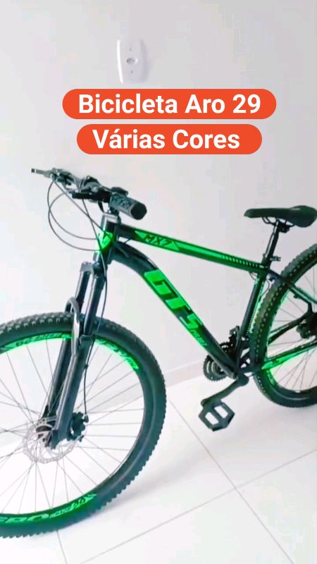 Bicicleta Aro 29 GT Sprint MX7 24V Index  Freio Disco Alumínio Suspensão MTB #bicicleta #bicicletaaro29 #bike  #bicicletafeminina #bicicletamasculina